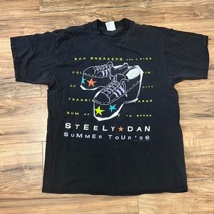 Steely Dan Summer Tour 1996 Vintage Tour T Shirt